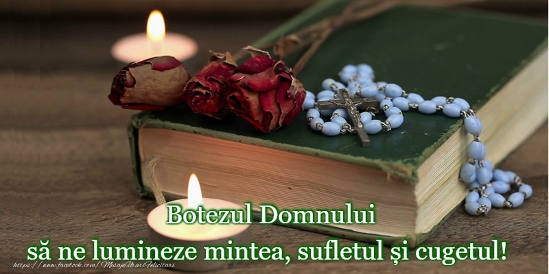 Botezul Domnului sa va aduca pace si sanatate!