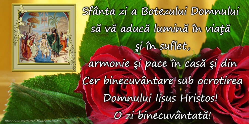 6 Ianuarie - Bobotează