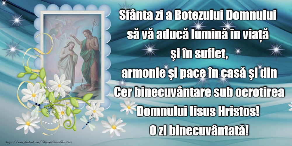 6 Ianuarie - Bobotează