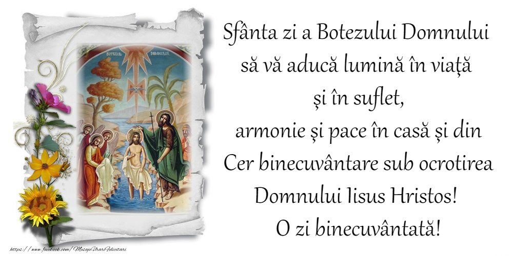 6 Ianuarie - Bobotează