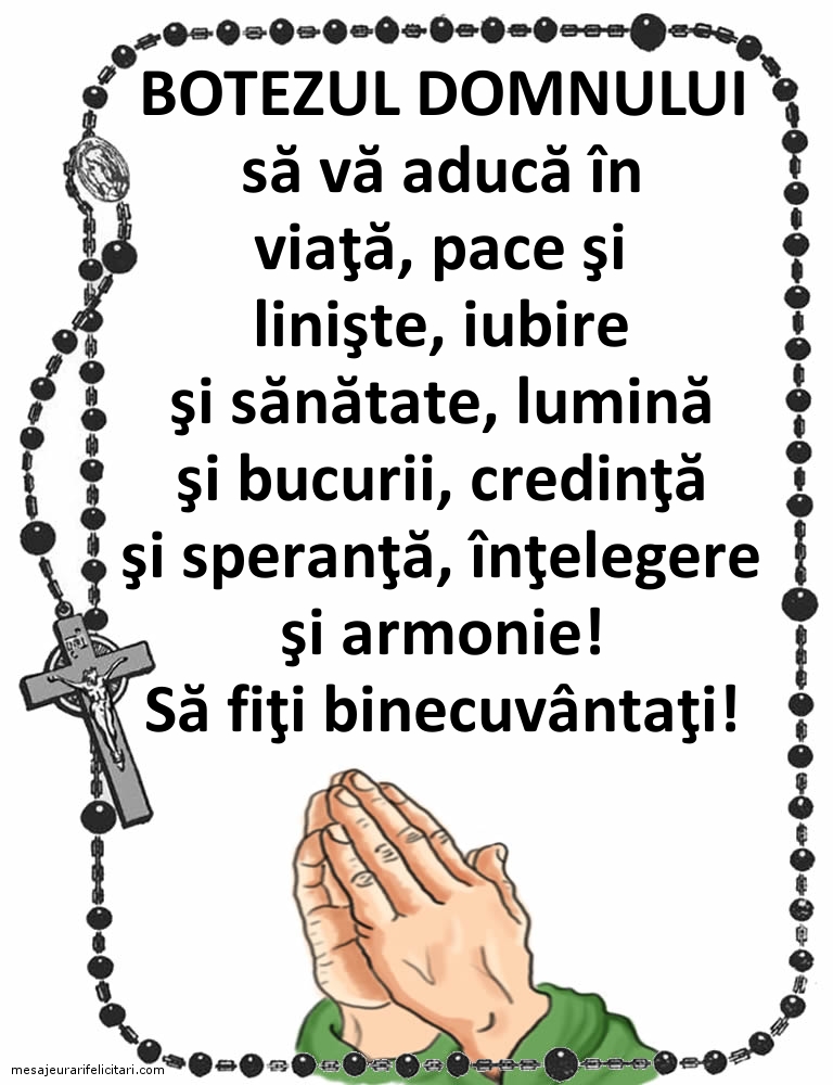 Să fiţi binecuvântaţi!