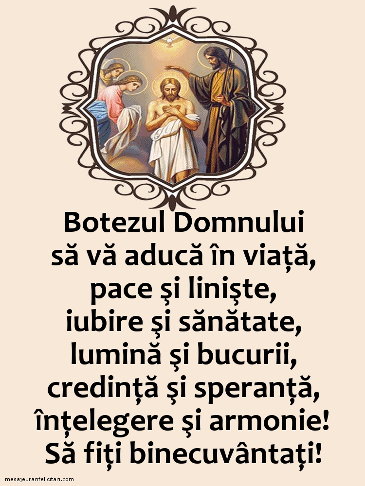 Să fiţi binecuvântaţi!