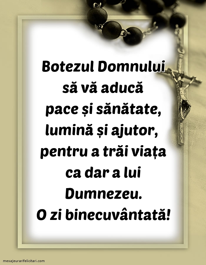 O zi binecuvântată!