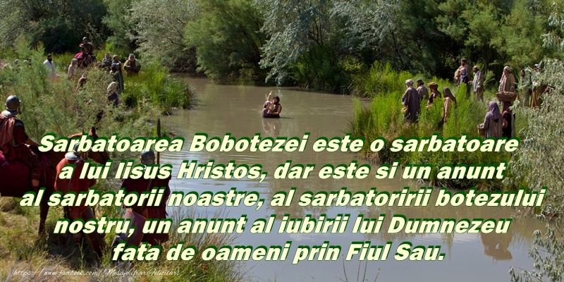 Sarbatoarea Bobotezei este o sarbatoare a lui Iisus Hristos