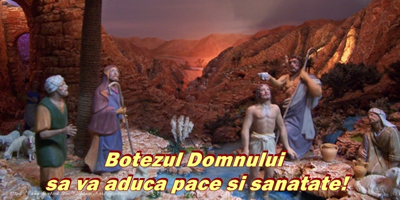 Botezul Domnului sa va aduca pace si sanatate!