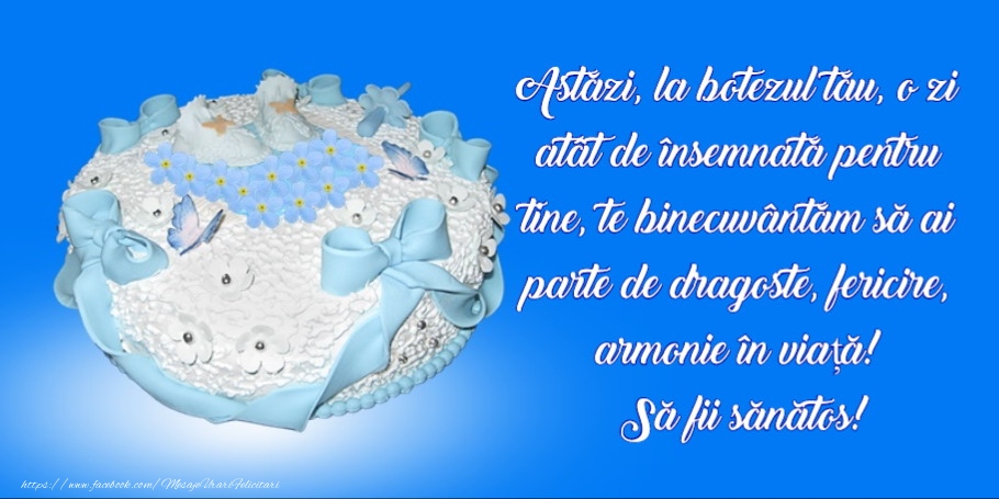 Dumnezeu sa va binecuvanteze noul nascut