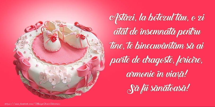 Dumnezeu sa va binecuvanteze noul nascut