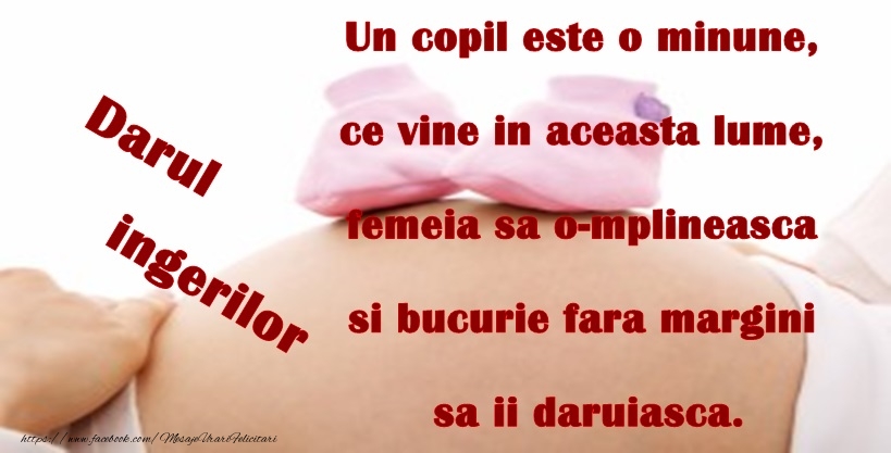 Darul ingerilor: Un copil este o minune