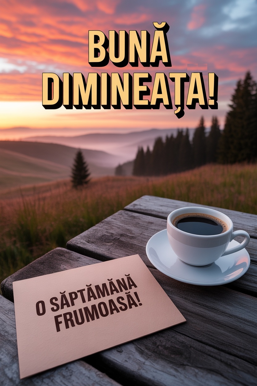 Buna dimineata
