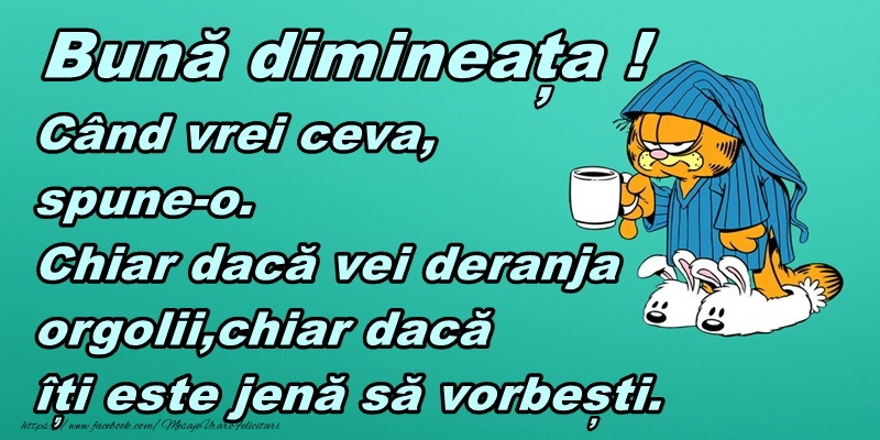 Buna dimineata prieteni!