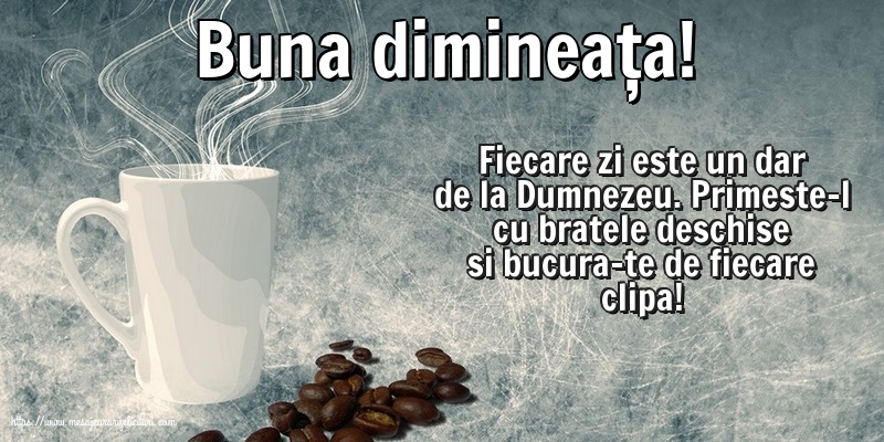 Buna dimineața!