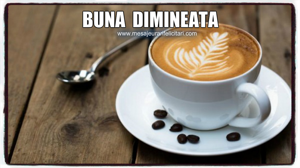 Buna dimineata !
