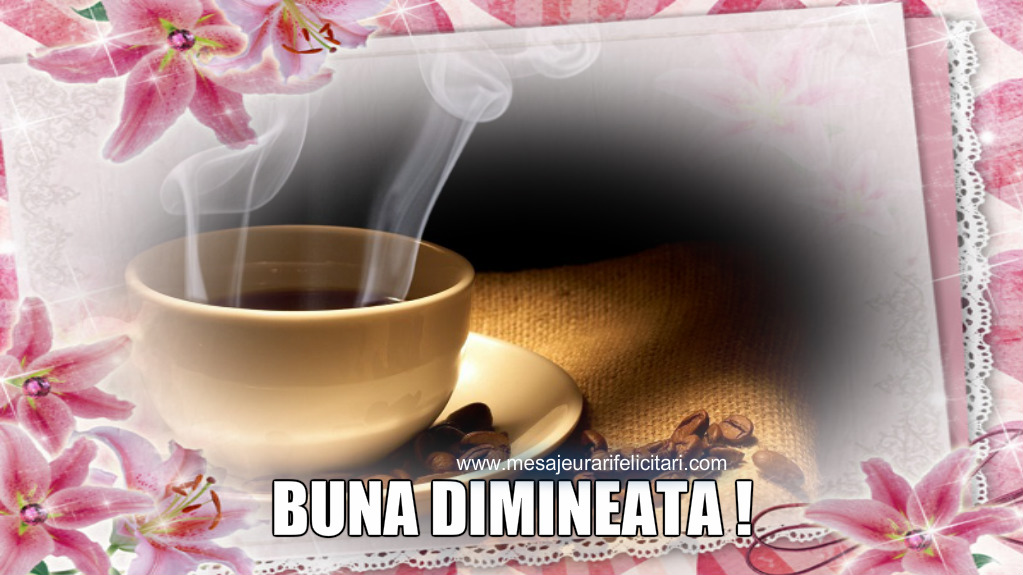 Buna dimineata !