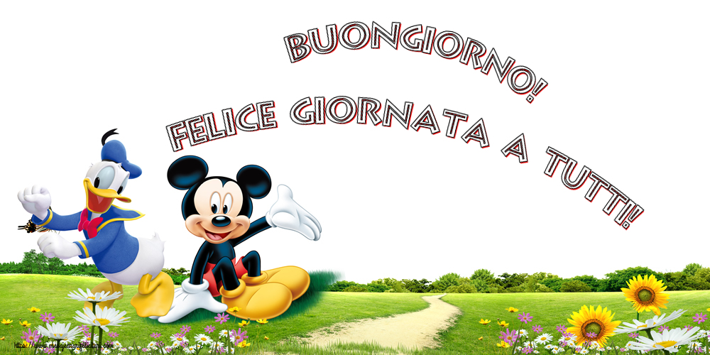Felicitari de buna dimineata - Buongiorno! Felice giornata a tutti! - mesajeurarifelicitari.com