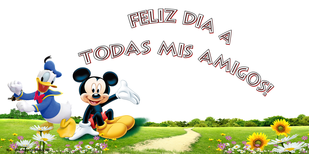 Felicitari de buna dimineata - Feliz dia a todas mis amigos! - mesajeurarifelicitari.com