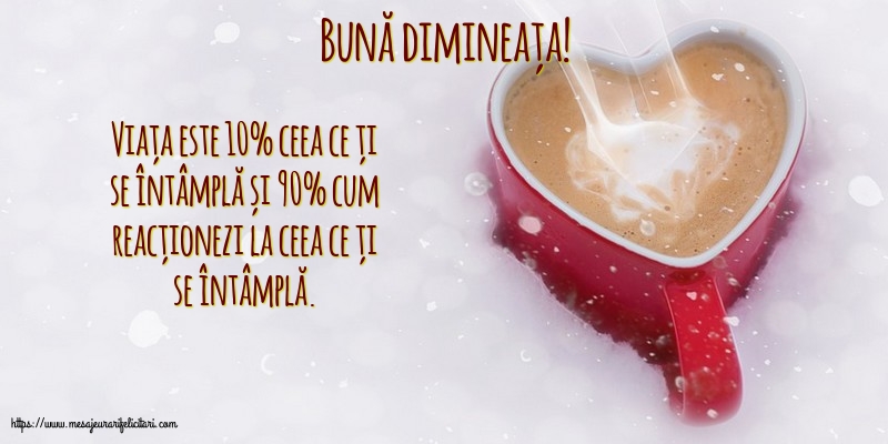 Buna dimineata Bună dimineața!