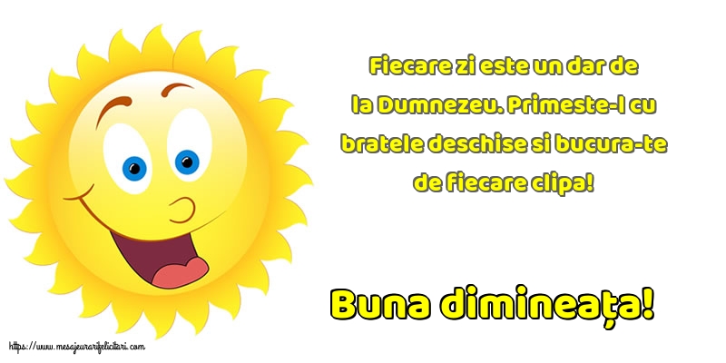 Buna dimineața!