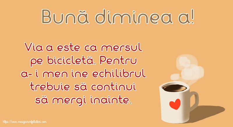 Bună dimineața!