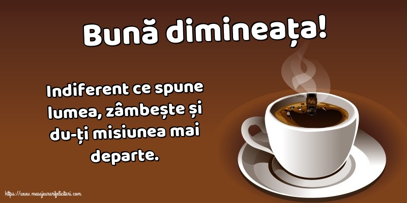 Bună dimineața!