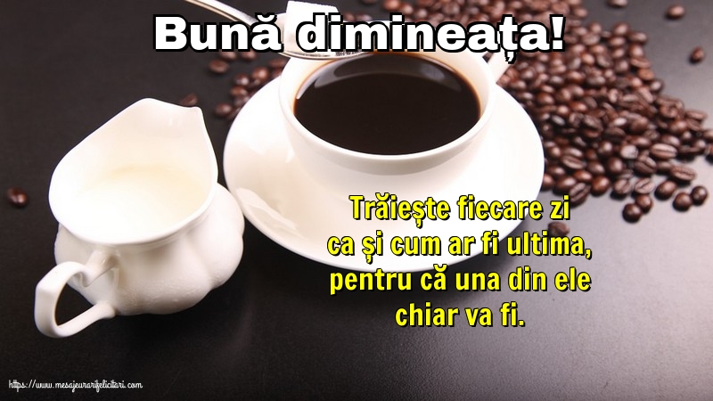Bună dimineața!