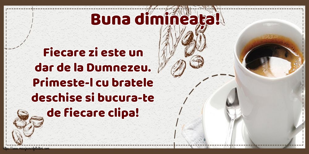 Buna dimineata Buna dimineața!