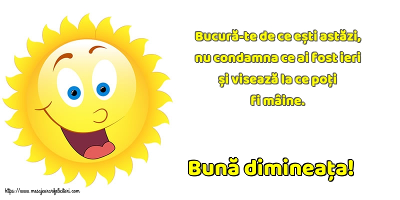 Bună dimineața!