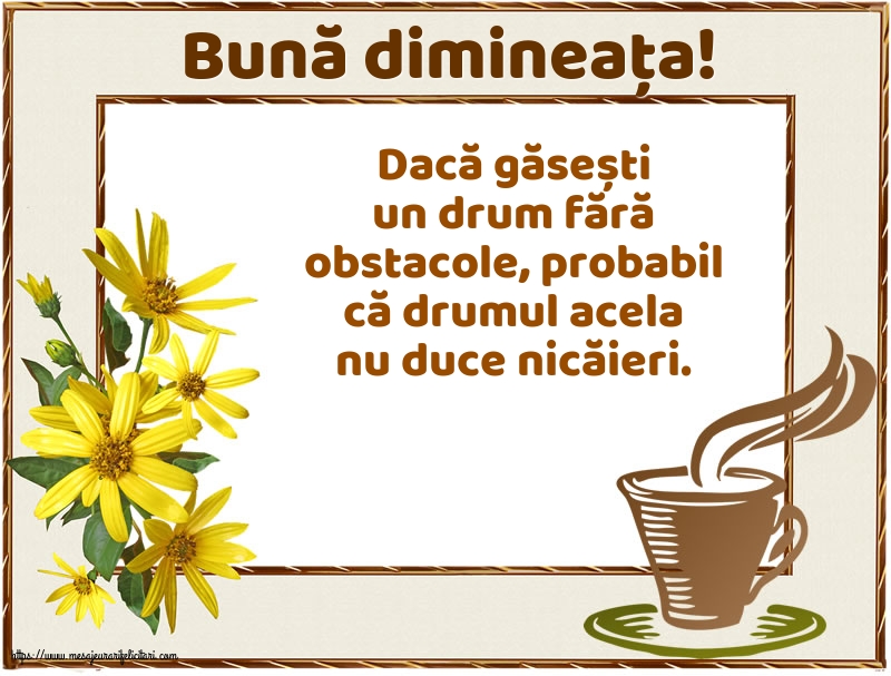 Bună dimineața!