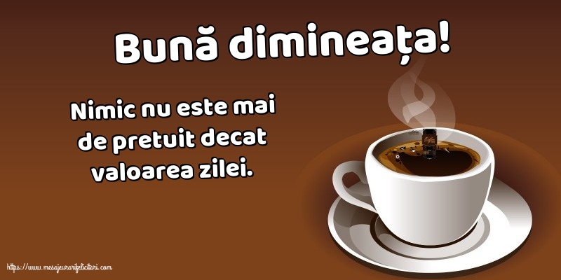 Bună dimineața!