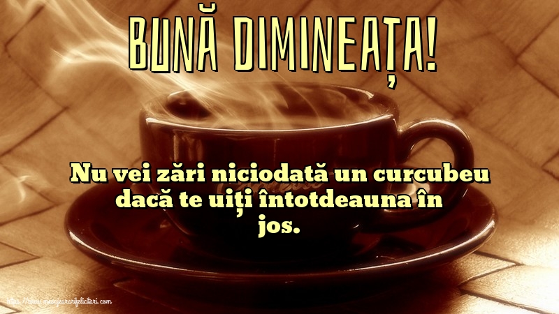 Buna dimineata Bună dimineața!