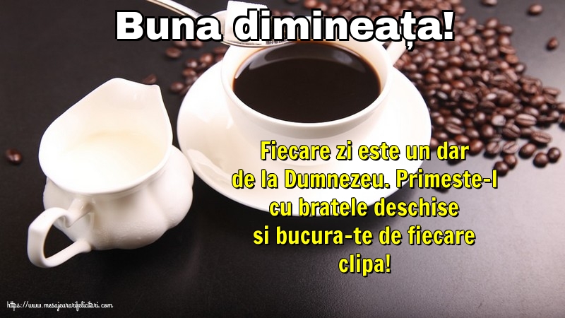 Buna dimineata Buna dimineața!