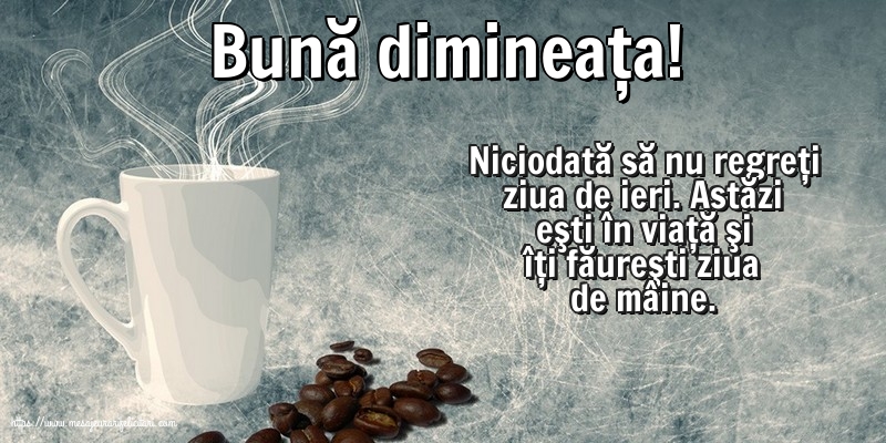 Bună dimineața!