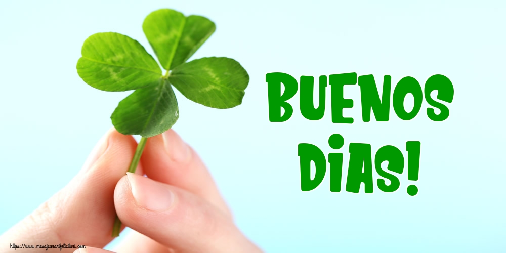 Felicitari de buna dimineata - Buenos Dias! - mesajeurarifelicitari.com