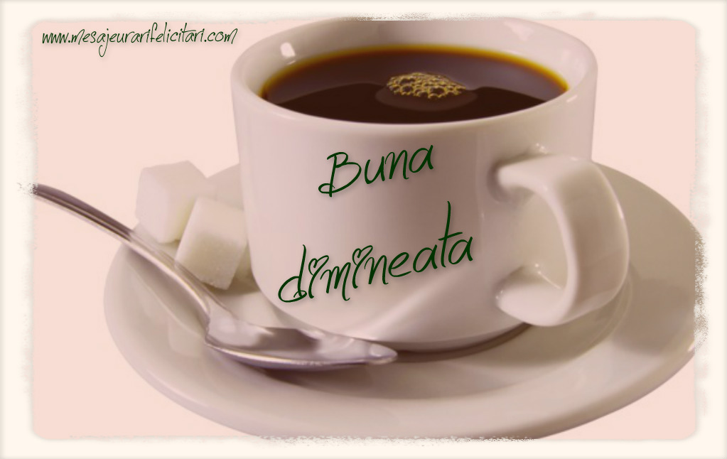Buna dimineata