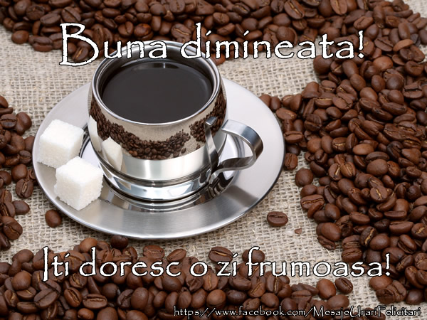 Buna dimineata! Iti doresc o zi frumoasa!