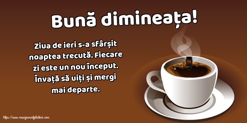 Bună dimineața!