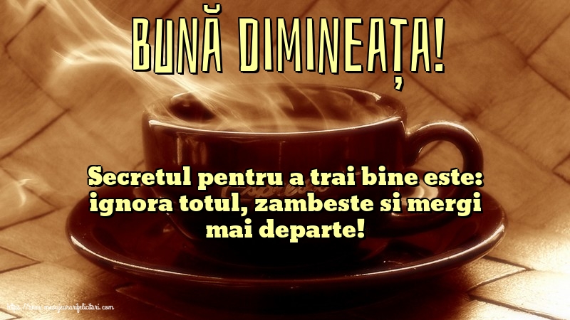 Bună dimineața!