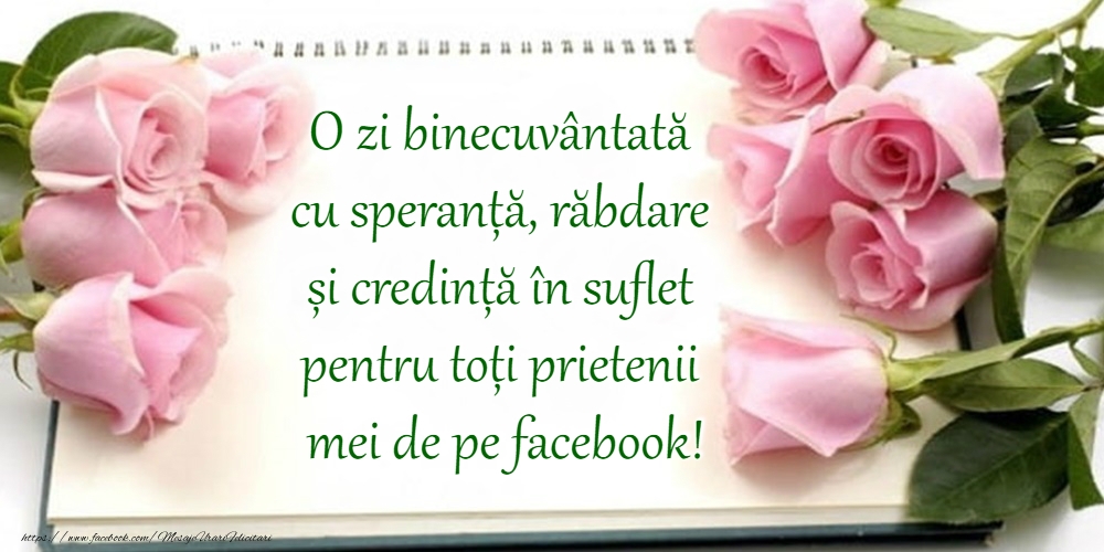 Felicitari de buna dimineata - O zi frumoasă! - mesajeurarifelicitari.com