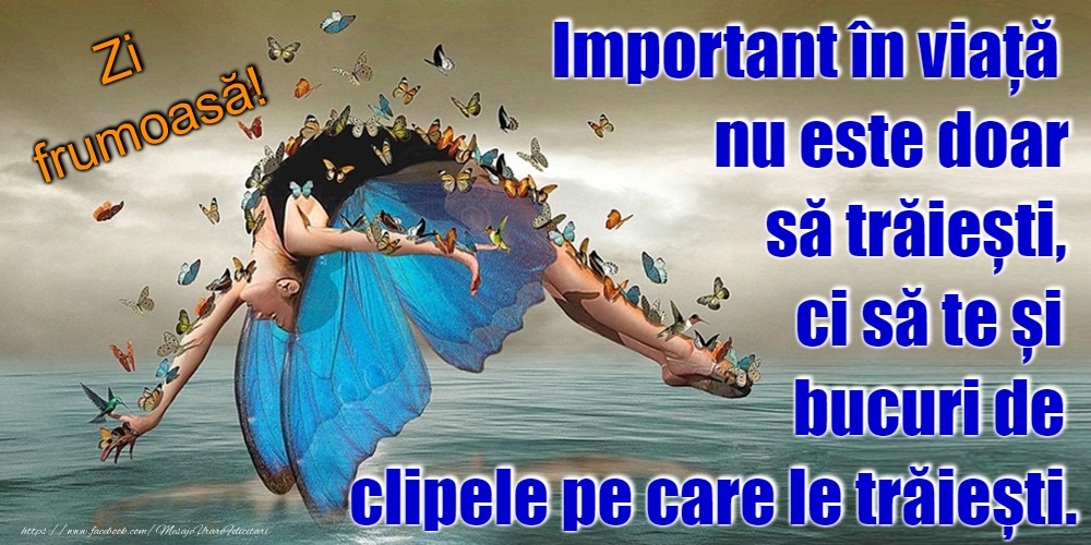 Felicitari de buna dimineata - O zi frumoasă! - mesajeurarifelicitari.com