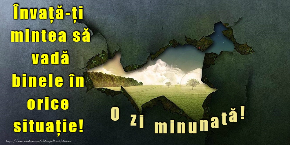 Felicitari de buna dimineata - O zi frumoasă! - mesajeurarifelicitari.com