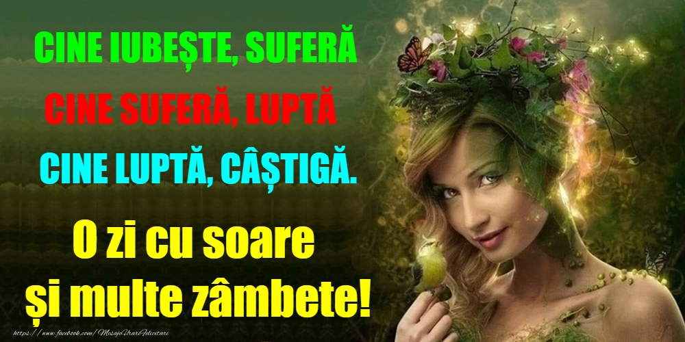 Felicitari de buna dimineata - O zi frumoasă! - mesajeurarifelicitari.com