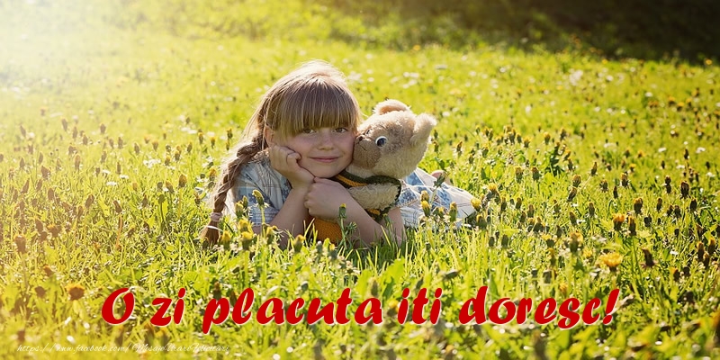 O zi placuta iti doresc!