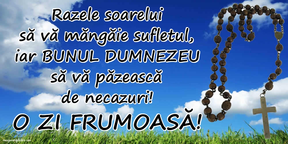 Felicitari de buna dimineata - O zi frumoasă! - mesajeurarifelicitari.com