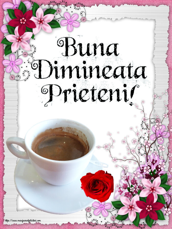 Buna dimineata Buna Dimineata Prieteni! ~ cafea și trandafir