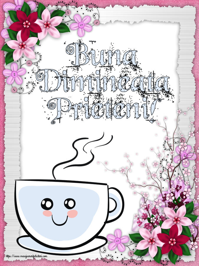 Felicitari de buna dimineata - ☕ Buna Dimineata Prieteni! ~ cană de cafea simpatică - mesajeurarifelicitari.com