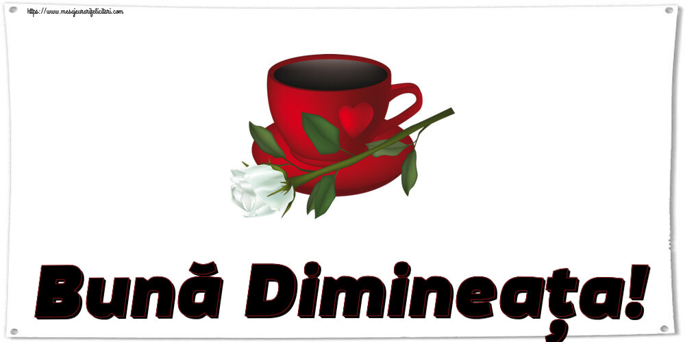 Felicitari de buna dimineata - ☕ Bună Dimineața! ~ cafea și un trandafir alb - mesajeurarifelicitari.com