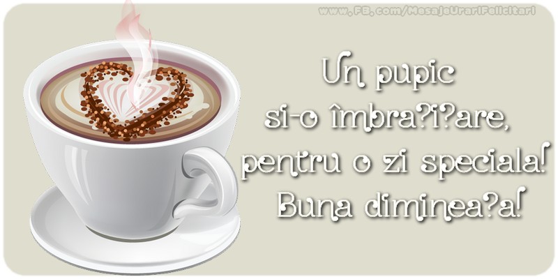 Un pupic si-o îmbrățișare