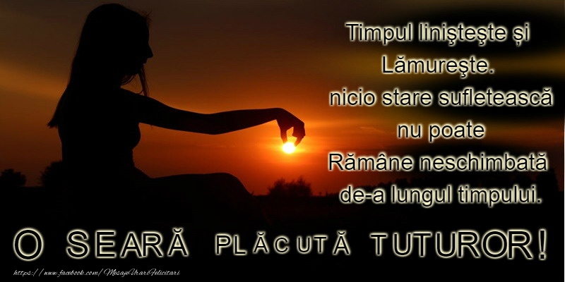 Buna seara prieteni!