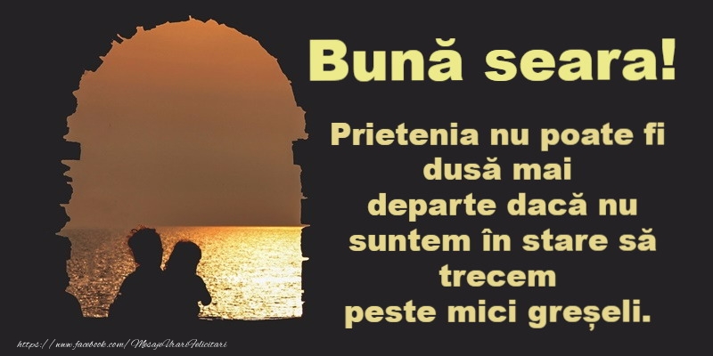 Buna seara prieteni!