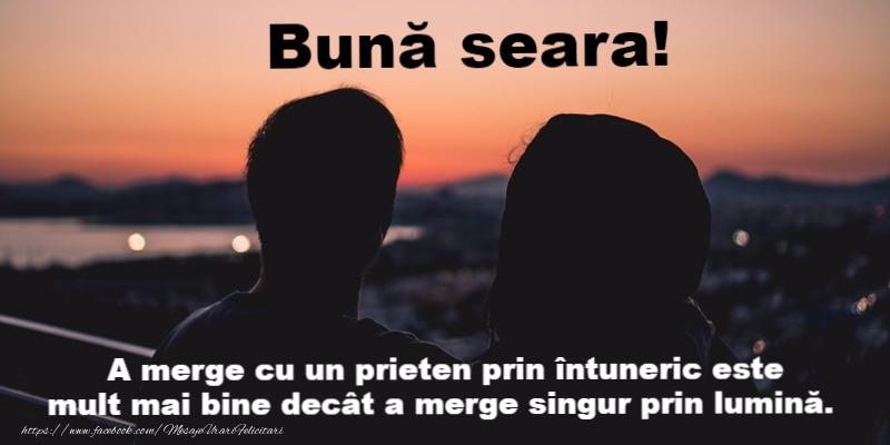 Buna seara prieteni!