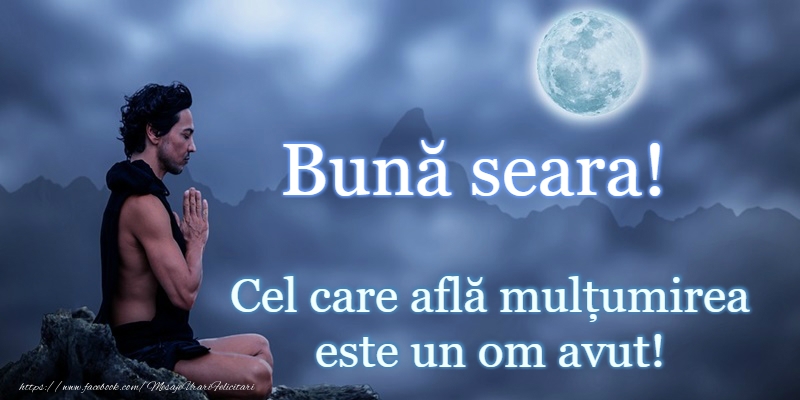 O seara minunata prieteni!